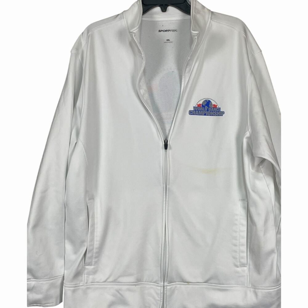 Sport-Tec brand full zip collared sweatshirt  2 XL size